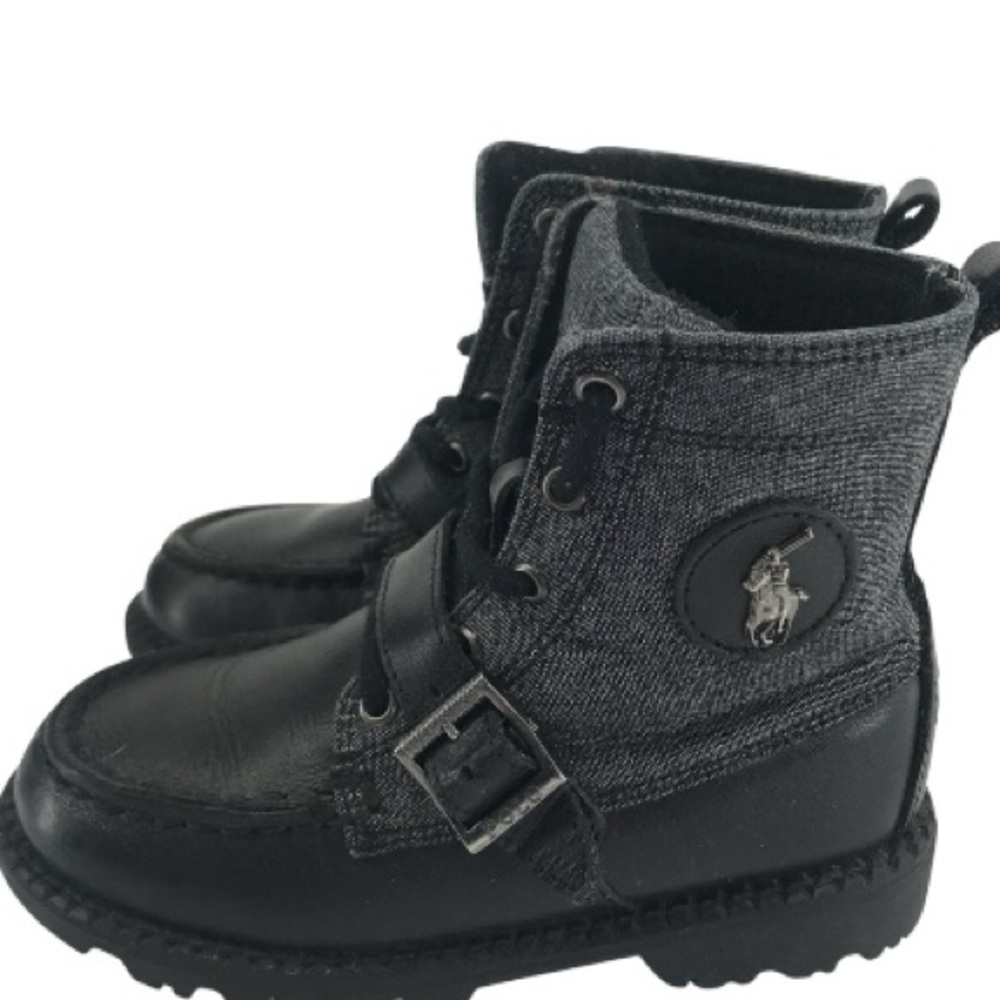 Polo Ralph Lauren Little Boys Ranger Hi II Casual Boots from Finish Line 1 - Picture 10 of 11